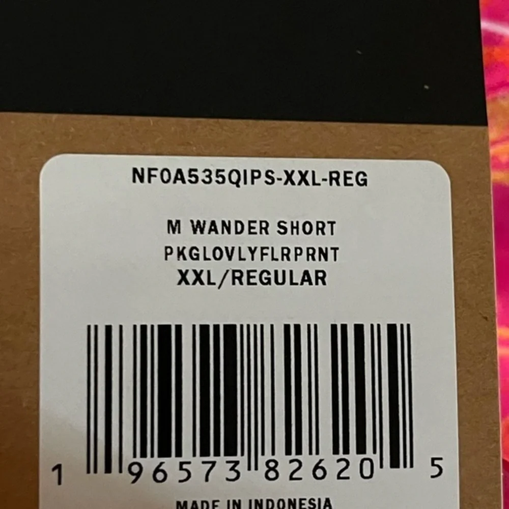 THE NORTH FACE Wander Shorts Pink Flower Lightweight FlashDry NWT Size XXL - Picture 11 of 13